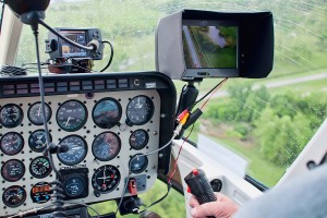 power line inspection in the rain using skyimd's aerial cameras